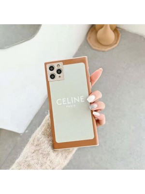 セリーヌ iphone 13 mini/13 pro max/13 pro/se2ケース 個性風 ブランド シンプル CELINE レザー ジャケット型 矩形型 セレブ愛用 アイフォン13/13プロ/13ミニ/12/11 pro/x/xs/xr/8/7カバー メンズ レディース