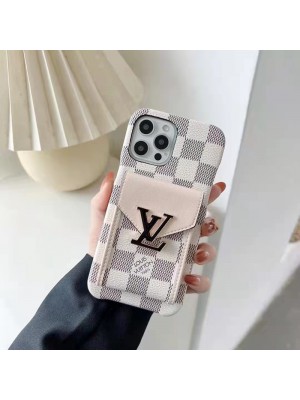 LV/ルイヴィトン ブランド  iphone 13/13 pro/13 pro max/12/11ケース オシャレ レザー製 モノグラム カード収納 収納バッグ アイフォン13/12/11ケース 大人気 メンズ レディーズ