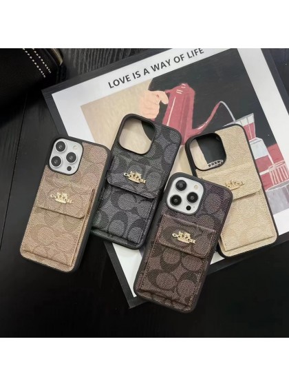 Coach ブランド iphone 14/14 pro/14 pro maxケース オシャレ コーチ..