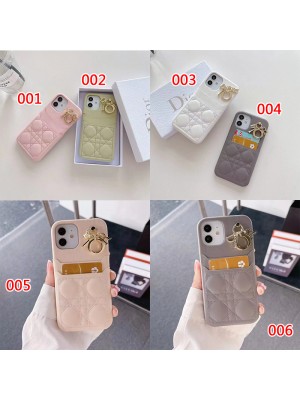 ディオール/Dior ブランド iphone se 第3世代/13 pro/13 pro max/13ケース 安い モノグラム カード入れ  レザー アイフォン13/12/11/x/xs/xr/8/7カバー  大人気 メンズ レディーズ