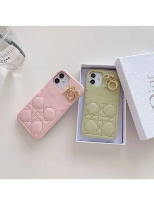 ディオール/Dior ブランド iphone se 第3世代/13 pro/13 pro max/13ケース 安い モノグラム カード入れ  レザー アイフォン13/12/11/x/xs/xr/8/7カバー  大人気 メンズ レディーズ