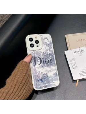 Dior ハイブランド ディオール iphone 14/14 pro/14 pro maxケース 韓国風 植物柄 モノグラム 森 ジャケット型 アイフォン14/13/12/11カバー  ファッション メンズ レディース