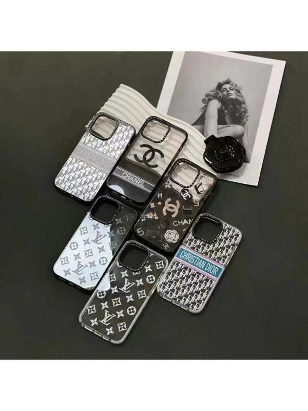 Chanel/シャネル LV/ルイヴィトン ブランド iphone 14/14 pro/14 pro maxケース かわいい クリア モノグラム Dior/ディオール ジャケット型 アイフォン14/13/12/11カバー ファッション メンズ レディーズ