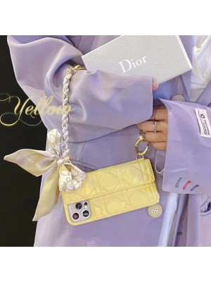 Dior ディオール ブランド iphone 14 pro max/14 pro/14ケース 韓国風 カード収納 斜めがけ レザー カナージュ アイフォン14 プロマックス 14プロ 14/13/12/11スマホケース カバー ファッション メンズ レディース