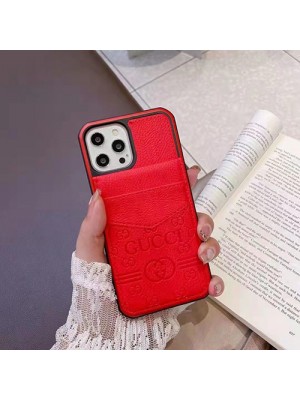 Gucci ブランド グッチ iphone 14/14 pro/14 pro max/14 plusケース かわいい カード入れ モノグラム レザー ジャケット型 落下保護 アイフォン14カバー ファッション メンズ レディース 