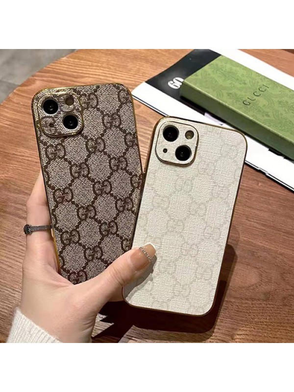 Gucci ブランド グッチ iphone14/14 pro/14 pro max/14 plusケース 韓国風 モノグラム メッキ風 きらきら 激安 セレブ愛用 アイフォン14/13/12/11x/xs/xr/8/7カバー ファッション メンズ レディース 