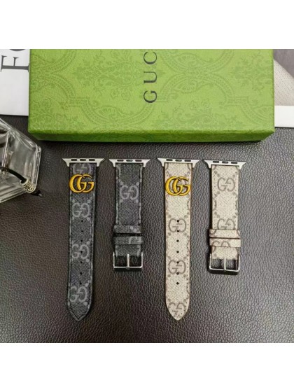 Gucci グッチ アップルウォッチ 8/SE2/Ultra/7バンド モノグラム 3D ブランド ..