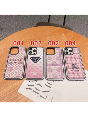 GUCCI/BURBERRY/PRADA ブランド iphone 14/14 pro/14 pro maxケース かわいい グッチ/バーバリー/プラダ 馬車柄 モノグラム 猫 ジャケット型 韓国風 アイフォン14/14プロ/14プロ マックス/13/12/11カバー 大人気 メンズ レディーズ