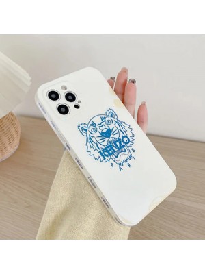 Kenzo/ケンゾー ブランド iphone 13 pro/13 pro max/13 miniケース 韓国風 ジャケット型 虎頭柄 きらきら アイフォン13/12/11/x/xs/xr/8/7カバー カッコイイ ガラス表面 メンズ レディーズ