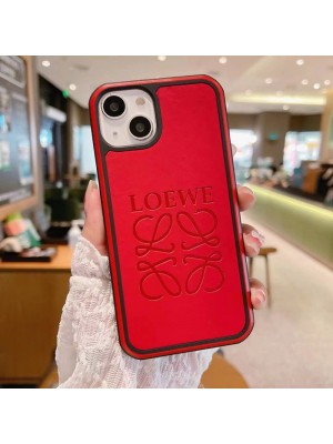 LOEWE ブランド ロエベ iphone 14/14 pro/14 pro max/14 plusケース オシャレ ジャケット型  モノグラム ソフト 芸能人愛用 アイフォン14/13/12/11/X/XS/XR/8/7カバー ファッション メンズ レディーズ