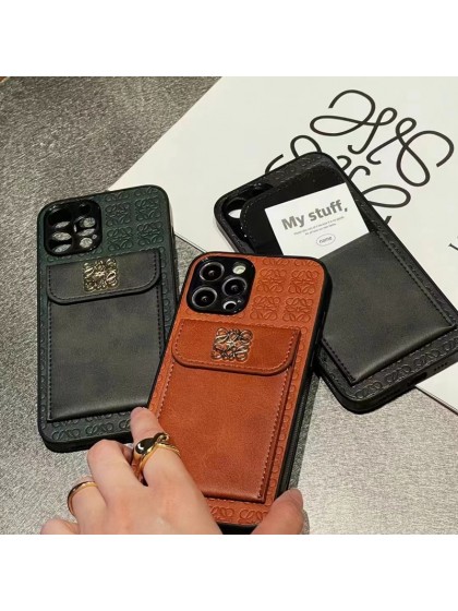 LOEWE ロエベ iphone 15 ultraケース 激安アイフォン15プロマックス ケース デ..