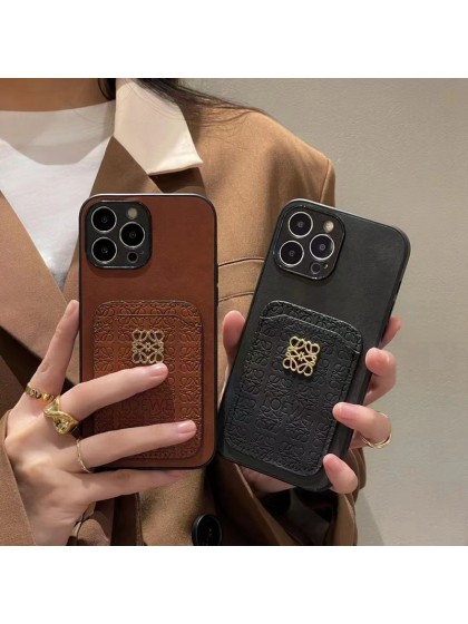 LOEWE ロエベ人気 iphone15pro maxケース ガラス型 iphone 15 ultr..