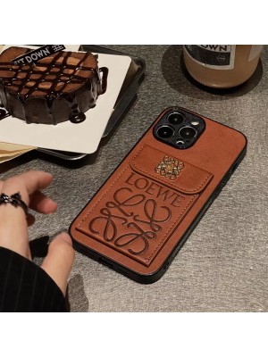 LOEWE ロエベ iphone15 14 13 pro maxケース 大人気ギャラクシーS23プラス ケース ファッション芸能人愛用 ギャラクシーS23ケース トランク型ジャケット型galaxy s23 plusスマホケース 激安