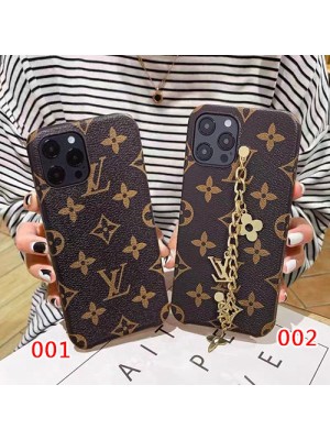 LV ブランド ルイヴィトン iphone14/14pro/14pro max/plusケース オシャレ ストラップ付き モノグラム ビジネス おまけつき アイフォン14/13/12/11/x/xs/xr/8+/7+カバー メンズ レディース