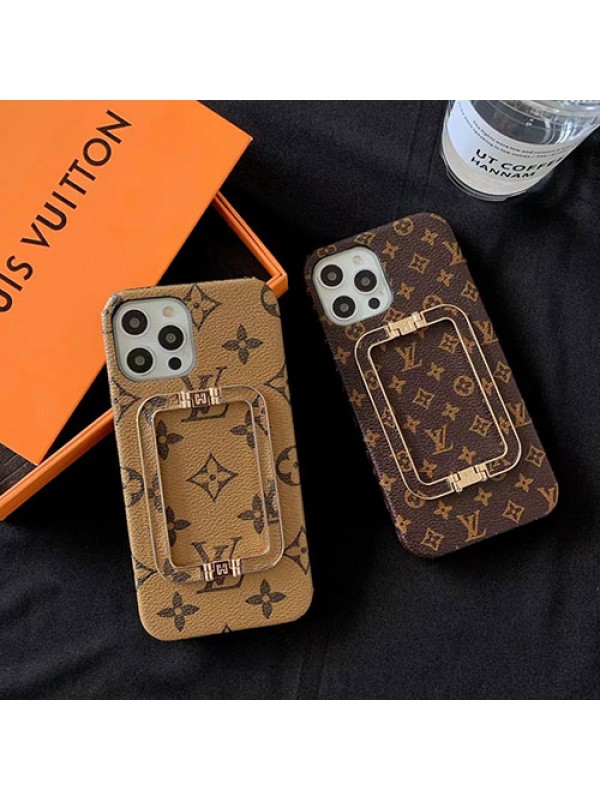 LV ブランド iphone 13 pro/13 pro max/13 miniケース ジャケット型 金属ハンド付き ルイヴィトンエルメス HERMES 便利 モノグラム アイフォン13/12/11/x/xs/xr/8/7カバー ファッション メンズ レディース