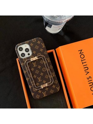 LV ブランド iphone 13 pro/13 pro max/13 miniケース ジャケット型 金属ハンド付き ルイヴィトンエルメス HERMES 便利 モノグラム アイフォン13/12/11/x/xs/xr/8/7カバー ファッション メンズ レディース