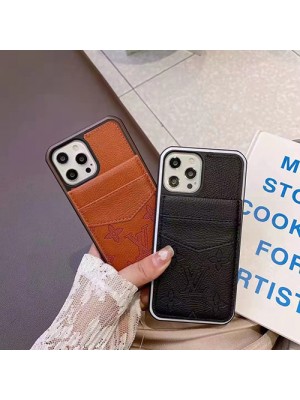 ルイヴィトン Louis Vuitton ブランド lv ルイビトン iphone 14/14 pro/14 pro max/14 plusケース カード入れ シンプル レザー モノグラム アイフォン14/13/12/11/X/XS/XR/8/7カバー 大人気 メンズ レディース 