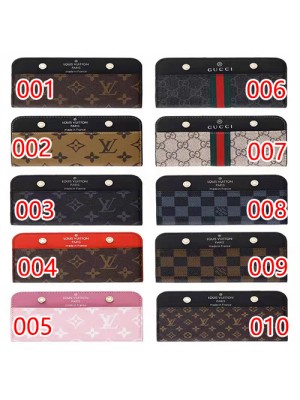 GUCCI LV ルイヴィトン グッチ iphone 14/13/14 pro/14 pro maxケース 手帳型 ブランド レザー リベット付き galaxy s23/s23+/s23 ultra カード入れ ビジネス風 アイフォン14/13/12/11ケース ファッション メンズ レディース