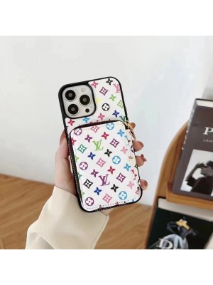 LV ハイブランド ルイヴィトン iphone 14/14 pro/14 pro max/14plus/se3ケース カード収納 バッグ型 レザー製 モノグラム アイフォン14/13/12/11ケース ファッション メンズ レディーズ