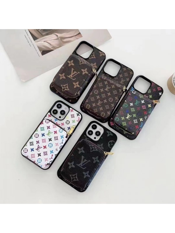 LV ハイブランド ルイヴィトン iphone 14/14 pro/14 pro max/14plus/se3ケース カード収納 バッグ型 レザー製 モノグラム アイフォン14/13/12/11ケース ファッション メンズ レディーズ