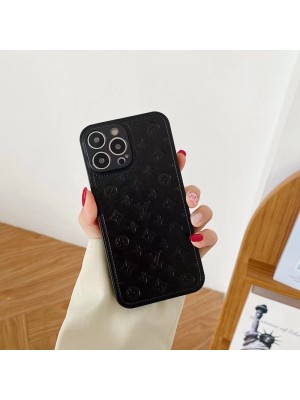 LV ブランド iphone 14/14 pro/14 pro max/14 plusケース 韓国風 ルイヴィトン レザー モノグラム ジャケット型 革製 アイフォン14/13/12/11/x/xs/xr/8 plus/7カバー 黒白緑 メンズ レディーズ