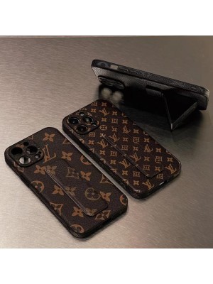 LV ブランド iphone 14/14 pro/14 pro max/14 plusケース 韓国風 ハンドバンド付き ルイヴィトン モノグラム ジャケット型 アイフォン14/14プロ/14プロマックス/14プラス/13/12/11/X/XS/XRカバー メンズ レディーズ