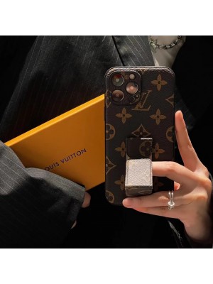 LV ブランド iphone 14/14 pro/14 pro max/14 plusケース 韓国風 ハンドバンド付き ルイヴィトン モノグラム ジャケット型 アイフォン14/14プロ/14プロマックス/14プラス/13/12/11/X/XS/XRカバー メンズ レディーズ