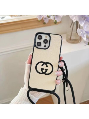 GUCCI/グッチ CHANEL/シャネル LV/ルイヴィトン ブランド iphone 14/14 pro/14 pro max/14 plusケース 韓国風 モノグラム 個性 ストラップ付き 斜め掛け ビジネス アイフォン14/14プロ/14プロ マックス/13/12カバー ファッション メンズ レディース