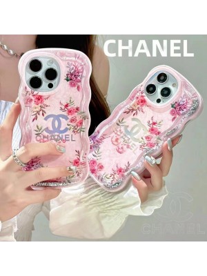 Chanel/シャネル LV/ルイヴィトン ブランド iphone 14/14 pro/14 pro maxケース 韓国風 流れ クリア 花 きらきら 蝶結び柄  カラー色 モノグラム Louis Vuitton アイフォン14/13/12/11カバー ファッション メンズ レディーズ