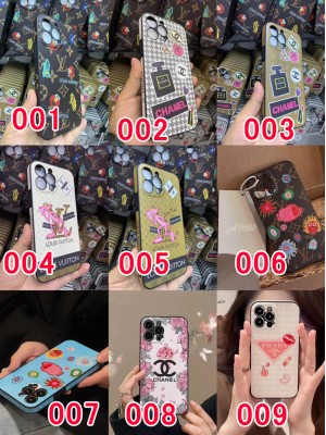 LV/ルイヴィトン PRADA/プラダ CHANEL/シャネル ブランド iPhone 14/14 Pro/14 Pro maxケース 韓国風 モノグラム ピンク・パンサー 花柄 セサミストリート 化粧品 キャラクター風 ジャケット型 アイフォン14/14プロ/14プロ マックス/13/12/11カバー ファッション メンズ レディース