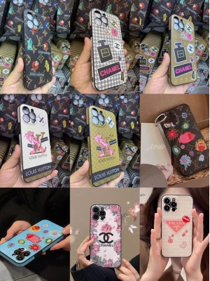 LV/ルイヴィトン PRADA/プラダ CHANEL/シャネル ブランド iPhone 14/14 Pro/14 Pro maxケース 韓国風 モノグラム ピンク・パンサー 花柄 セサミストリート 化粧品 キャラクター風 ジャケット型 アイフォン14/14プロ/14プロ マックス/13/12/11カバー ファッション メンズ レディース