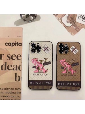 LV/ルイヴィトン PRADA/プラダ CHANEL/シャネル ブランド iPhone 14/14 Pro/14 Pro maxケース 韓国風 モノグラム ピンク・パンサー 花柄 セサミストリート 化粧品 キャラクター風 ジャケット型 アイフォン14/14プロ/14プロ マックス/13/12/11カバー ファッション メンズ レディース