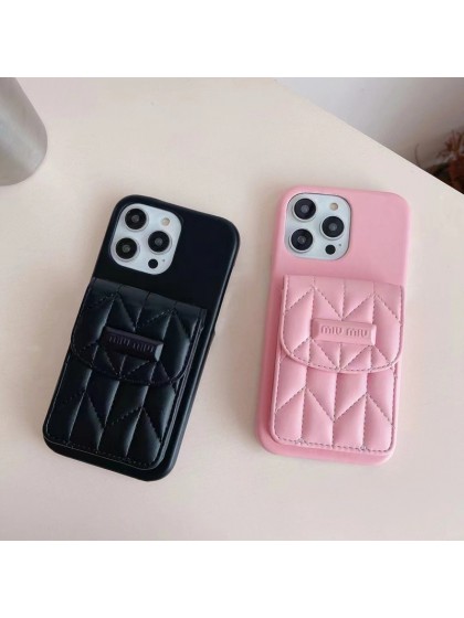 miu miu ミュウミュウ iphone 14/14 pro/14 pro maxケース 韓国風 ..