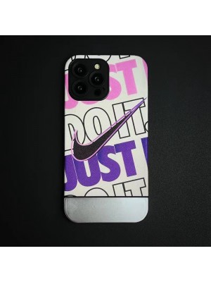 NIKE CDG ブランド iphone 14/14 pro/14 pro maxケース 韓国風 ナイキ コムデギャルソン メッキ 心柄 Comme des Garçons モノグラム ジャケット型 アイフォン14/14プロ/14プロマックス/13/12/11カバー ファッション メンズ レディーズ 