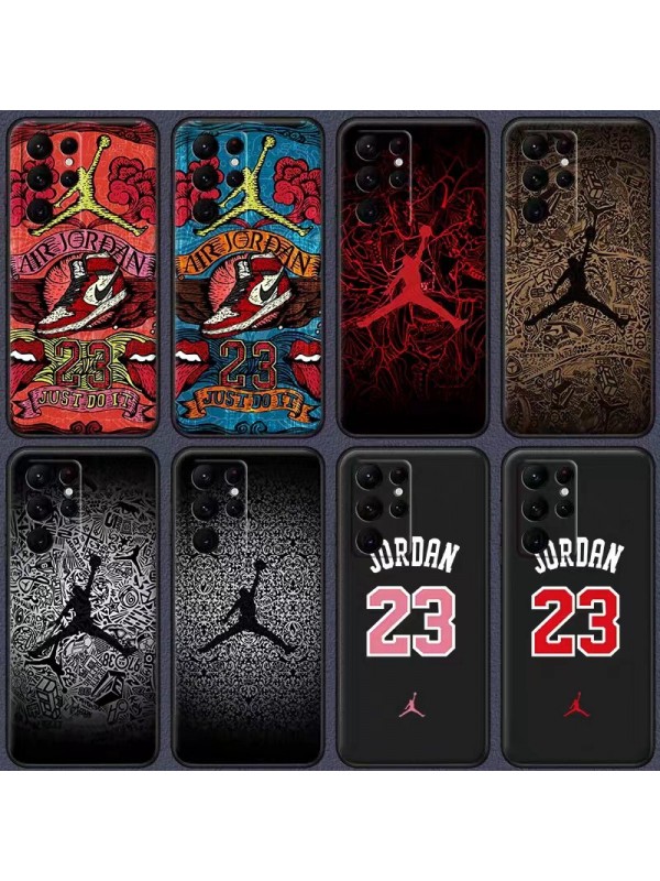 Jordan ジョーダン Nike ナイキ ブランド galaxy s23/s23+/s23 plus/s23ultraケース 韓国風 NBA 個性 靴 ジャケット型 ギャラクシーS23/S23プラス/S23ウルトラ/S22/S21/S20カバー ファッションメンズ レディース