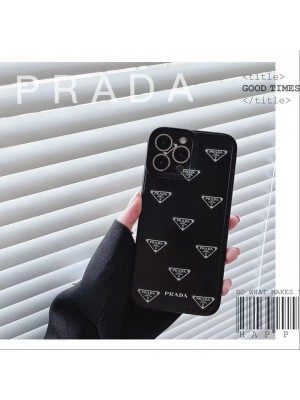 PRADA ブランド プラダ iphone 13/13 pro/13 pro maxケース かわいい シンプル モノグラム 激安 アイフォン13/12/11/x/xs/xr/8/7カバー ファッション メンズ レディース