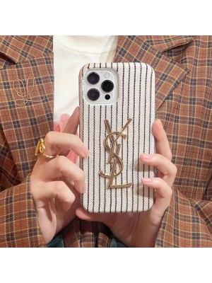 YSL/イブサンローラン ハイブランド iphone 13/13 pro/13 pro maxケース 韓国風 モノグラム ジャケット型 Yves Saint Laurent アイフォン13/12/11カバー ファッション メンズ レディース