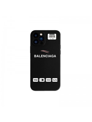 Balenciaga バレンシアガ ブランドiphone 14/14 pro/14 pro maxケース 韓国風 TPU シンプル モノグラム アイフォン14/13/12/11/x/xr/xs/xs maxカバー 新品 メンズ レディース