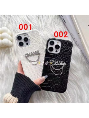 Chanel ブランド シャネル iPhone 14/14 Pro/14 Pro Maxケース かわいい ワニ柄 キラキラ チェーン付き モノグラム ジャケット型 激安 アイフォン14/14プロ/14プロマックス/13/12/11カバー ファッション メンズ レディース