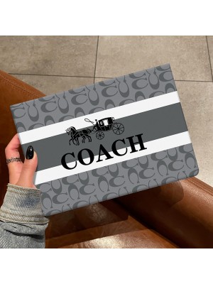 コーチ/COACH ブランド ipad air 第5世代/mini 6/9ケース インスタ風 手帳型 モノグラム ipad pro 2021/air4/mini5/8カバー スタンド付き アイポッド エアー5/ミニ 6/9カバー 芸能人愛用 メンズ レディーズ 