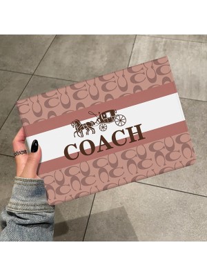 コーチ/COACH ブランド ipad air 第5世代/mini 6/9ケース インスタ風 手帳型 モノグラム ipad pro 2021/air4/mini5/8カバー スタンド付き アイポッド エアー5/ミニ 6/9カバー 芸能人愛用 メンズ レディーズ 