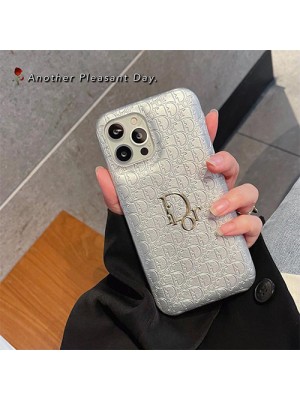 DIOR ディオール ブランド iPhone 13 pro max/13 miniケース かわいい モノグラム柄  ジャケット型 シンプル アイフォン13/12/11/x/xs/xr/8/7カバー 黒白色 メンズ レディース