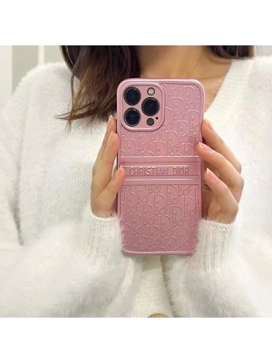 ディオール ブランド iphone13 pro/13 pro maxケース かわいい ジャケット型 DIOR 浮彫風 モノグラム シリコン アイフォン13/12/11/X/XS/XRカバー 大人気 メンズ レディーズ