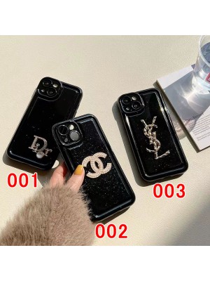 dior ディオール chanel シャネル ブランド iphone 14/14 pro/14 pro maxケース かわいい きらきら ysl イブサンローラン モノグラム 黒色 ジャケット型 韓国風 アイフォン14/14プロ/14プロ マックス/13/12/11/x/xs/xr/8+/7+カバー 大人気 メンズ レディース