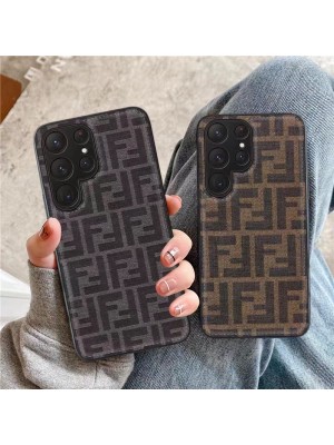 Fendi フェンディ ハイブランド galaxy s23/s23 plus/s23 ultra/s22/s21/s20/note20ケース 韓国風 モノグラム ジャケット型 iphone14/14Pro/14Pro max/13/12/11カバー ファッション メンズ レディース