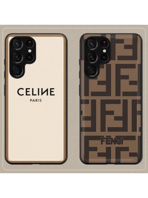 GUCCI/グッチ FENDI/フェンディ CELINE/セリーヌ ハイブランド iPhone 14/14 pro/14 pro max/SE3ケース 全機種対応 レザー Galaxy A53/S22/s22+/s22 ultra/note21ケース モノグラム 縫い ジャケット型 Huawei p40/Mate40カバー メンズ レディーズ 