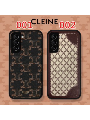 Celine ブランド セリーヌ Galaxy S23/S23 Plus/S23 Pltra/Note20ケース 韓国風 モノグラム ジャケット型 iphone 12/12 pro/12 pro max/11/11 pro/11 pro maxケース 芸能人愛用 ファッション メンズ レディーズ