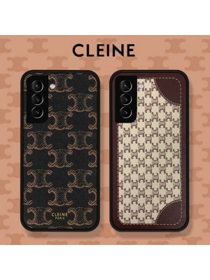 Celine ブランド セリーヌ Galaxy S23/S23 Plus/S23 Pltra/Note20ケース 韓国風 モノグラム ジャケット型 iphone 12/12 pro/12 pro max/11/11 pro/11 pro maxケース 芸能人愛用 ファッション メンズ レディーズ