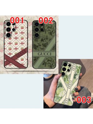 Gucci ブランド Galaxy S23/S23+/S23 Plus/S23 Ultra/A54 5Gケース 韓国風 グッチ モノグラム 植物柄 ジャケット型 ギャラクシーs23/s23プラス/s23ウルトラ/a54 5g/a53/a52カバー  耐衝撃 ファッション メンズ レディーズ