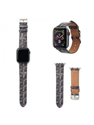 GOYARD/ゴヤール ブランド Apple Watch7/6/5/4/SEバンド かわいい レザー モノグラム アップルウォッチ7/6/SEベルト ストラップ 経典 人気 芸能人愛用 メンズ レディース